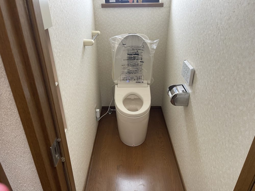 節水型トイレへ交換し使い勝手を向上（施工後）