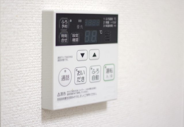 追い焚き機能付き給湯器設置