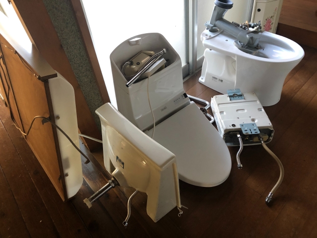 トイレ本体の交換